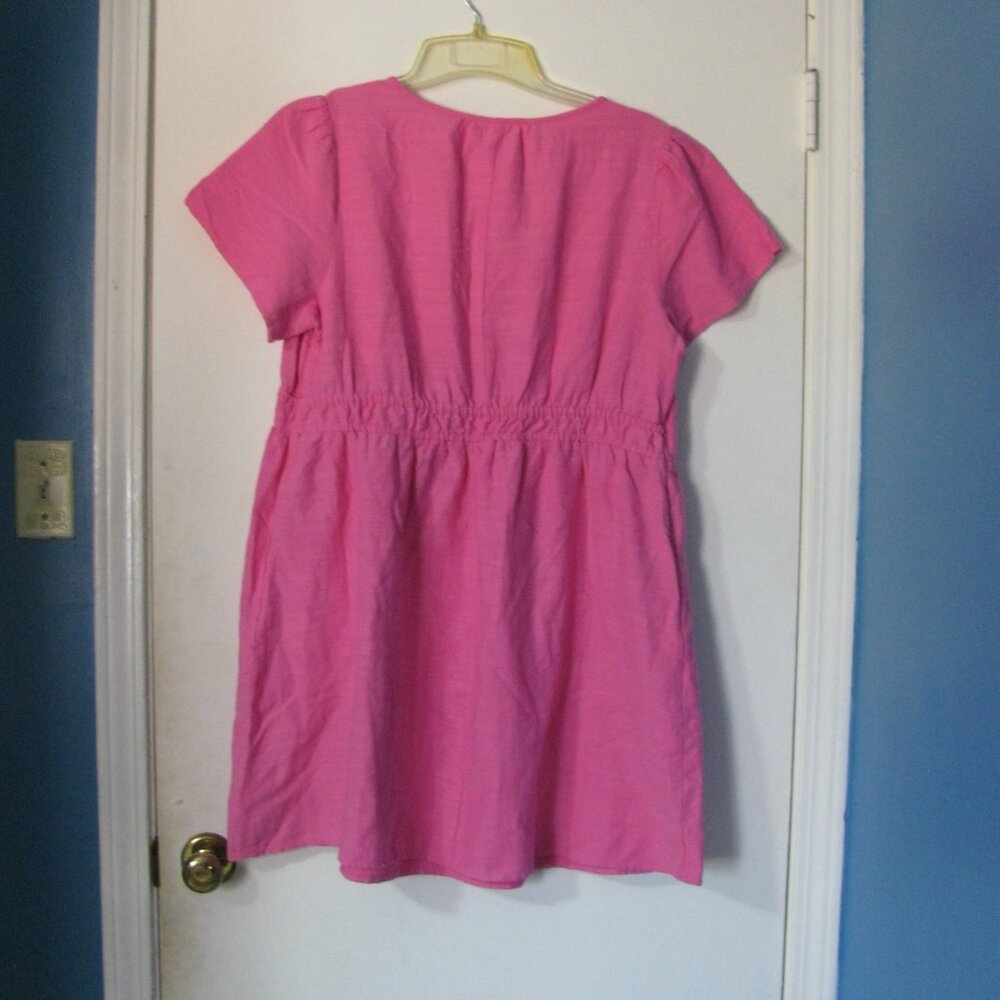 Isabel Pink Dress XL NWT $30 Knee Length Textured Cute - Picture 4 of 4